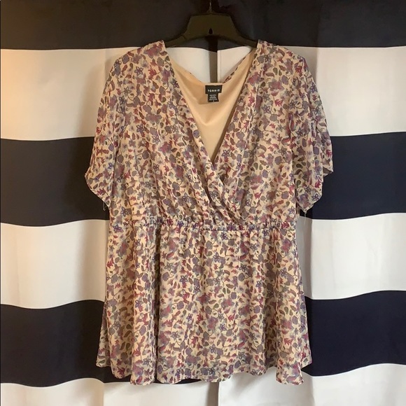 Torrid Floral blouse - Picture 1 of 1